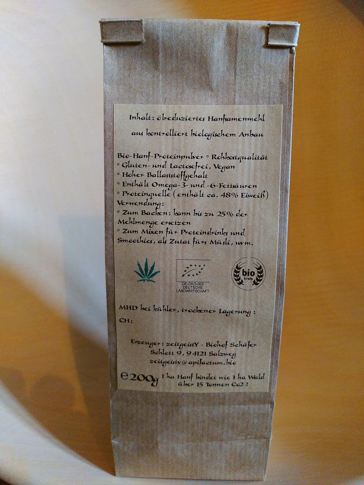 Bio-Hanf-Protein