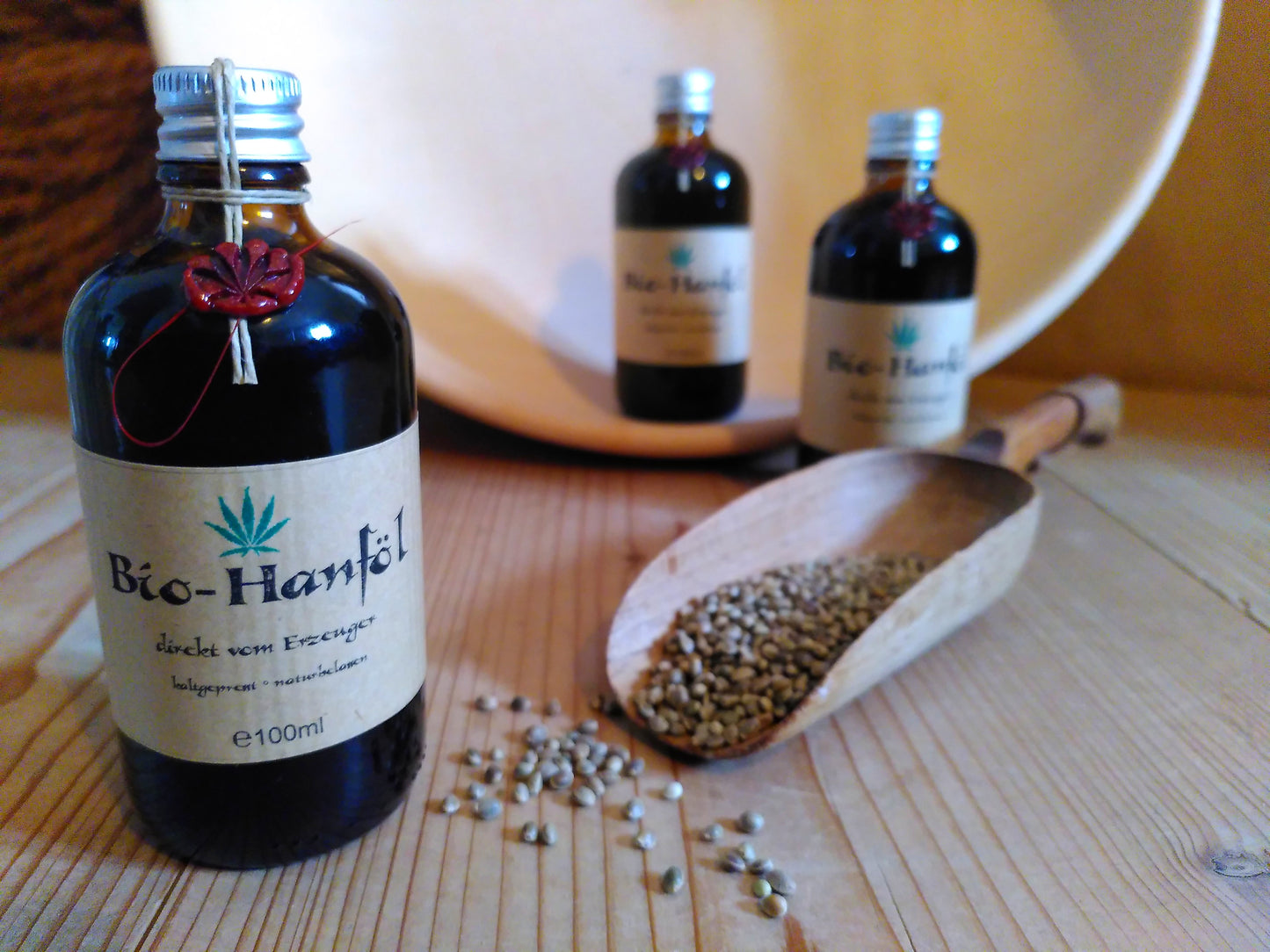 Bio-Hanf-Öl