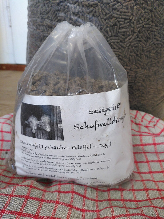Bio-Schafwolldünger